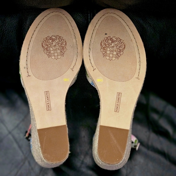 Vince Camuto Floret  Garden Felyn Espadrille Sz 10 US Wedge Sandal Shoe NWOB - Picture 8 of 9
